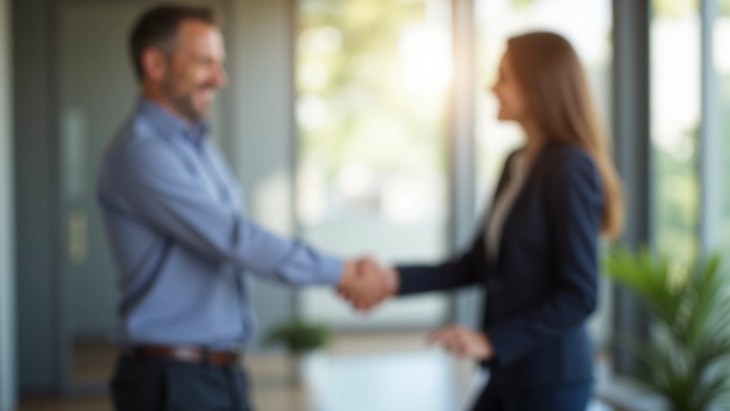 Personnes se serrant la main dans un cadre professionnel, symbolisant la confiance et l'engagement mutuel dans un groupe d'épargne